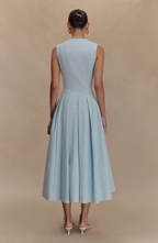 Soft Grace Midi Dress