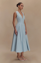 Soft Grace Midi Dress