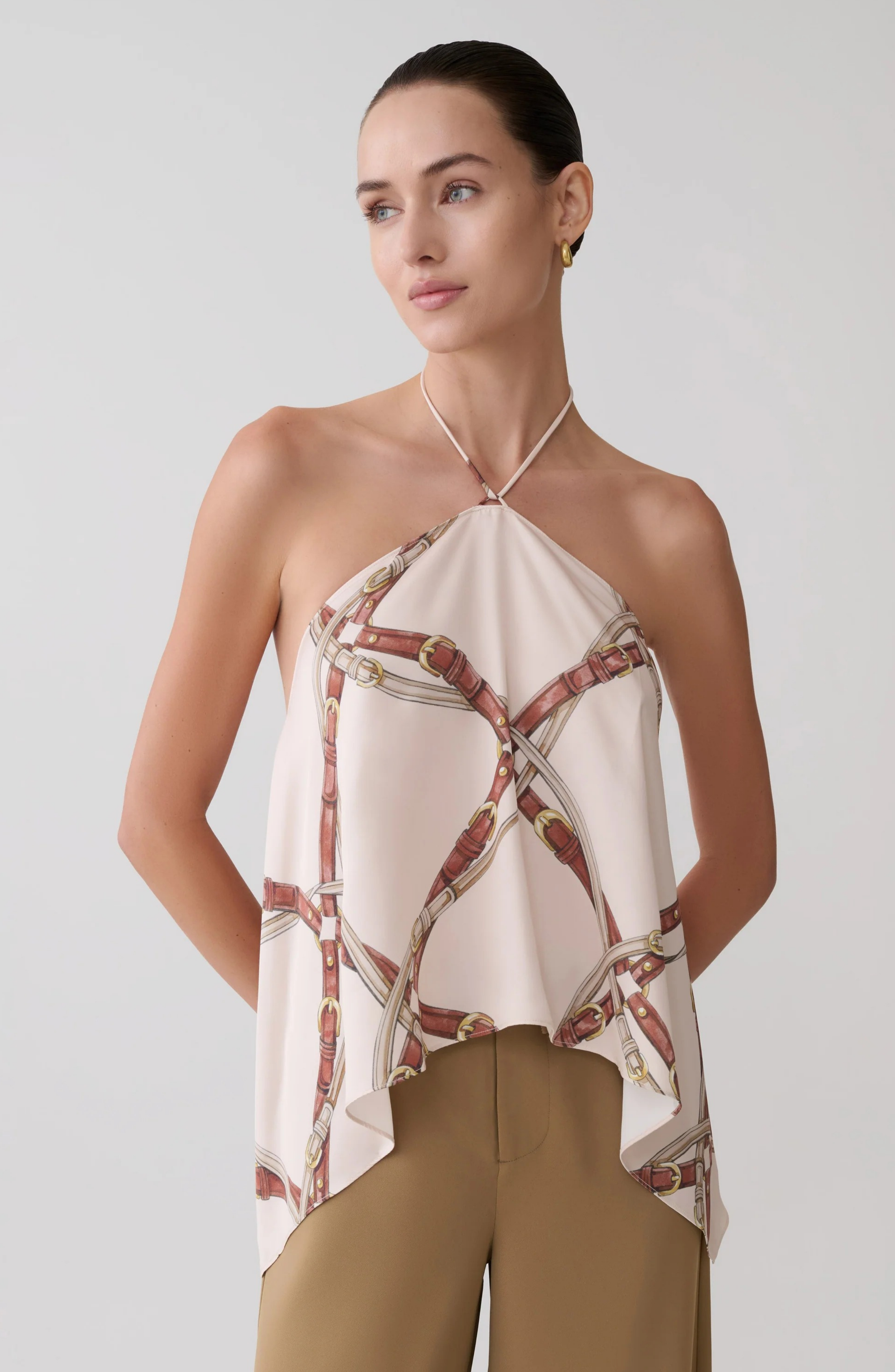 Capri Scarf Top