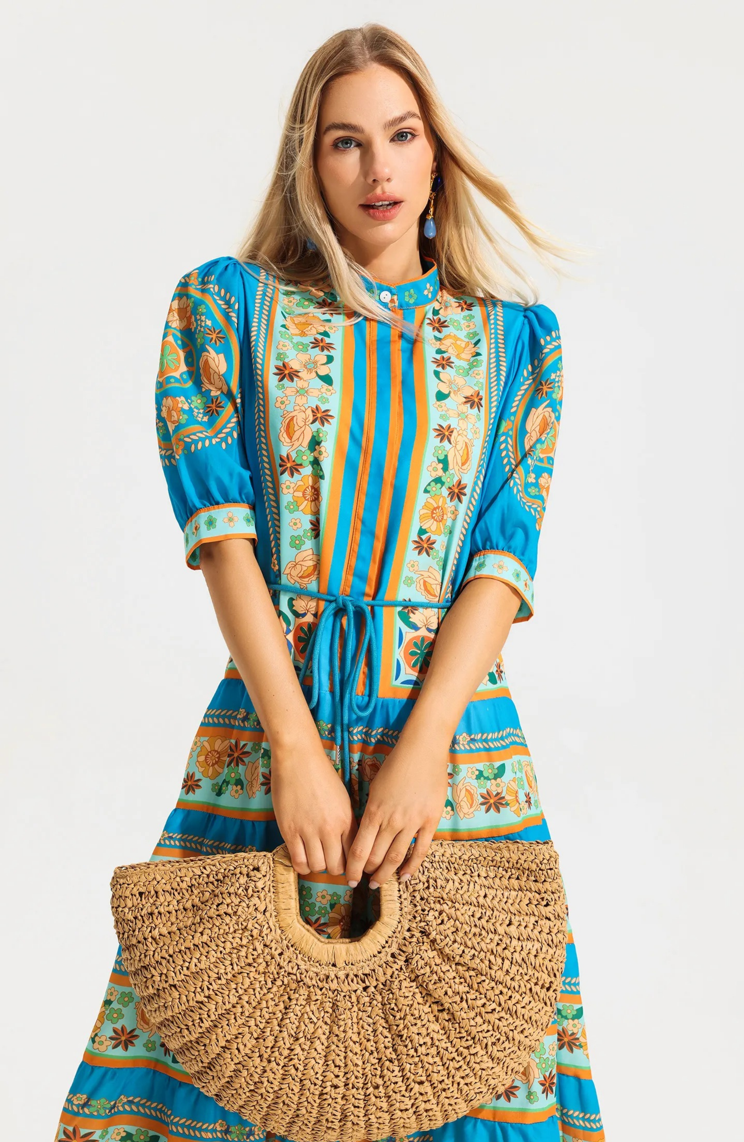 Raffia Tote Bag