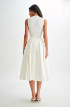 Soft Grace Midi Dress
