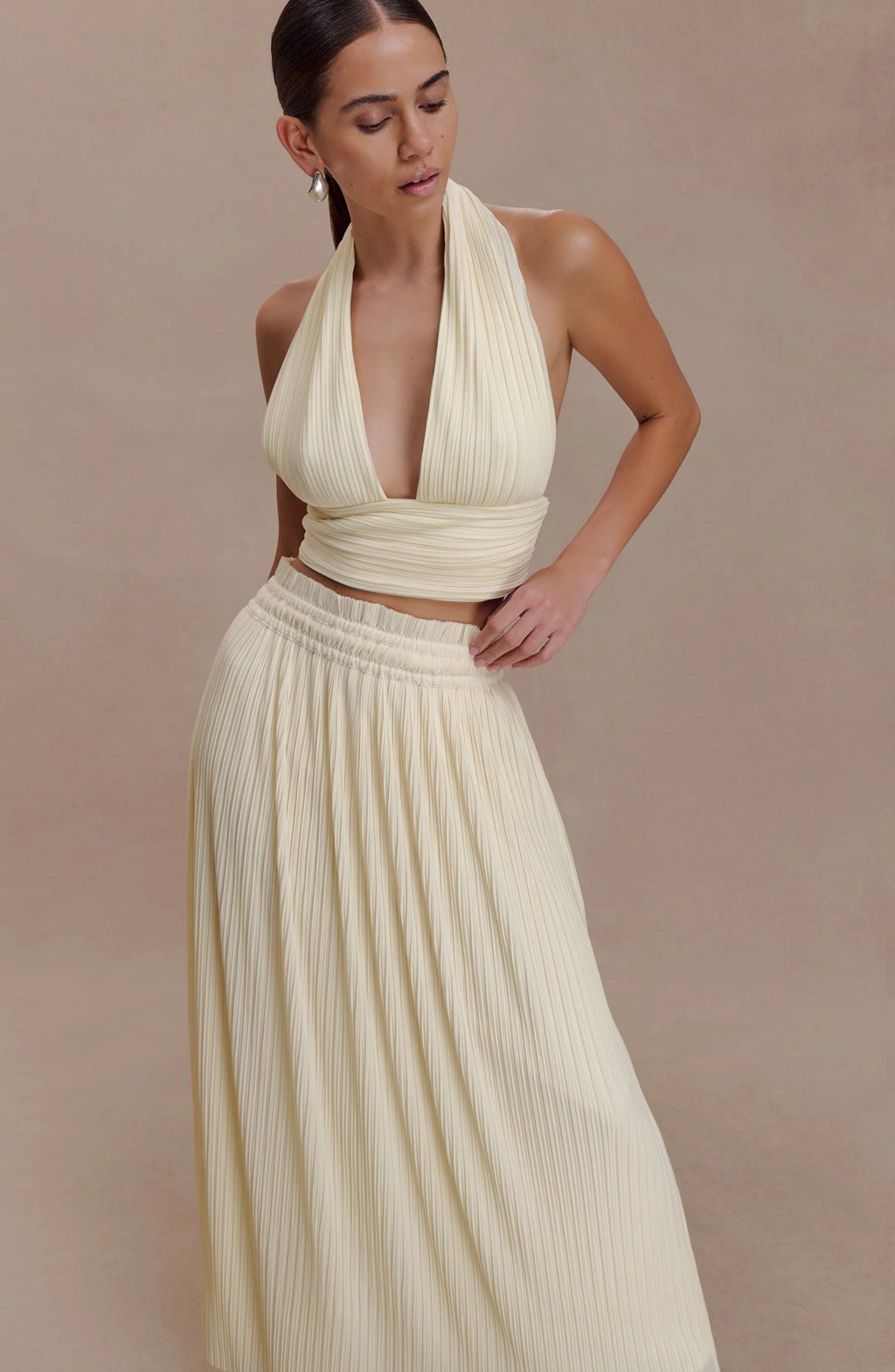 Santorini Pleated Set