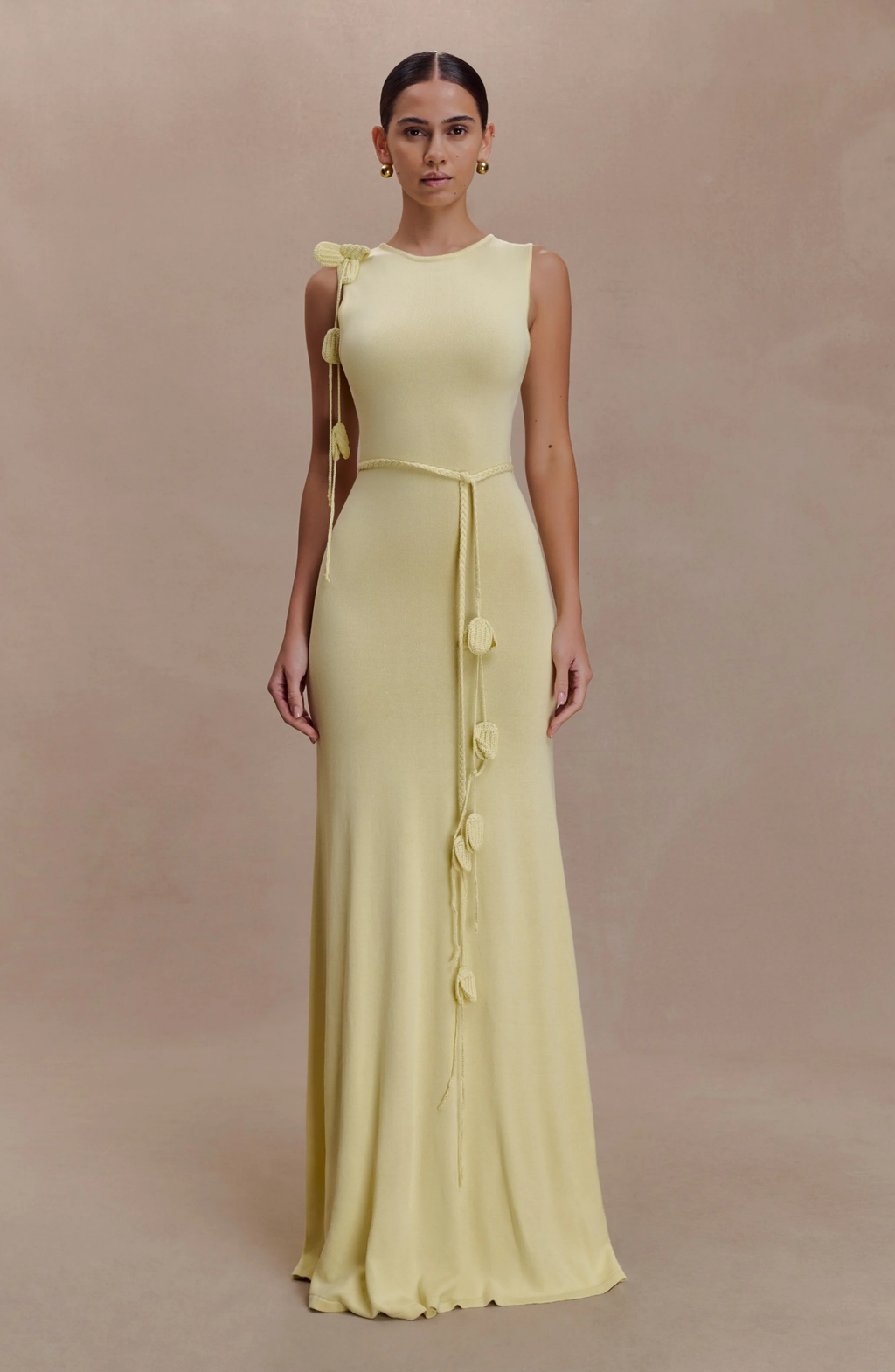 Red Bloom Maxi Dress