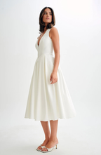 Soft Grace Midi Dress