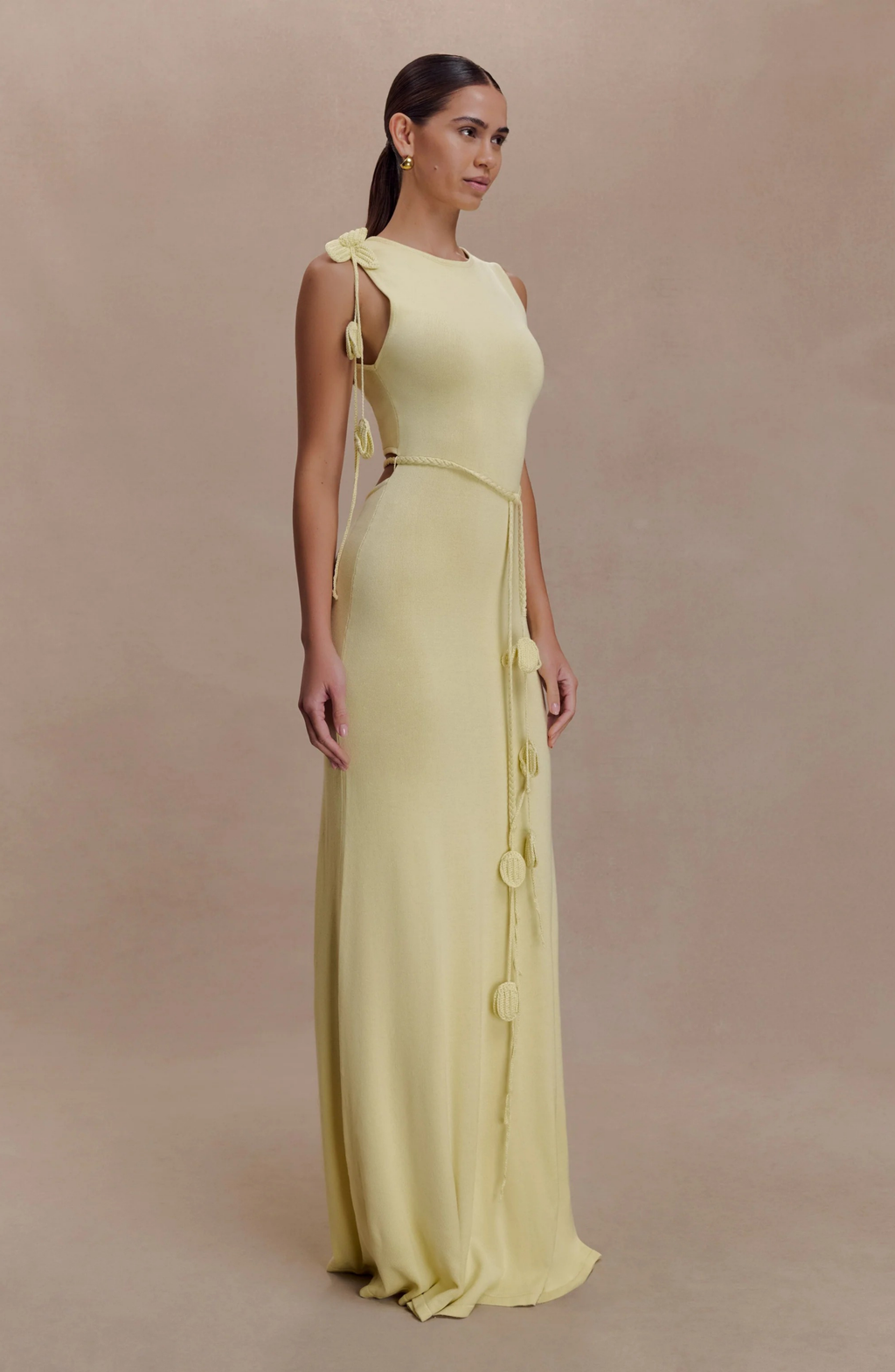 Red Bloom Maxi Dress