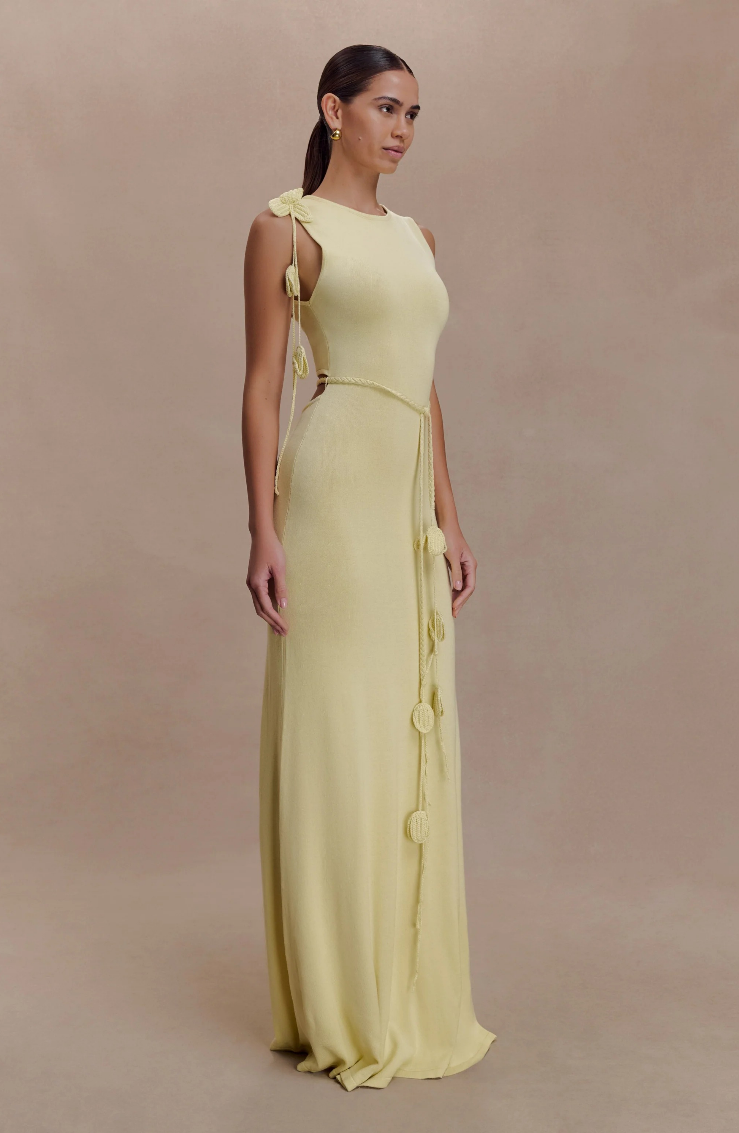Red Bloom Maxi Dress