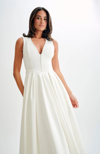 Soft Grace Midi Dress