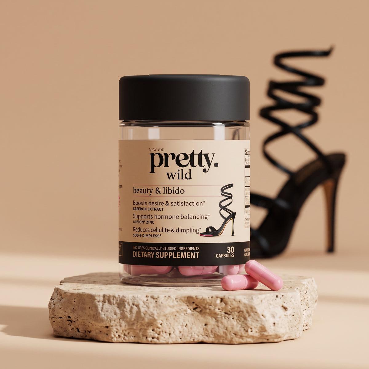 Intima Glow – Cápsulas para Libido y Bienestar Femenino